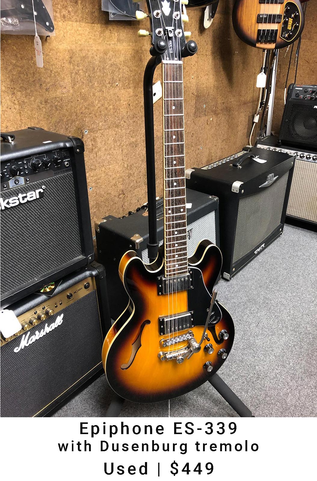 image of electric guitar sold by Westside Music